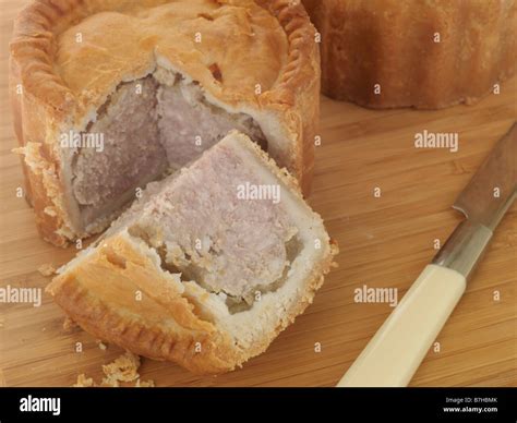 individual pork pie  res stock photography  images alamy