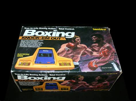 Knock 'em Out Boxing - Vintage Tabletop - Bambino 1979 - Complete CIB