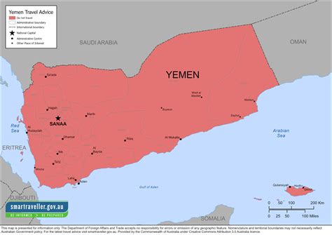 Yemen Travel Advice & Safety | Smartraveller