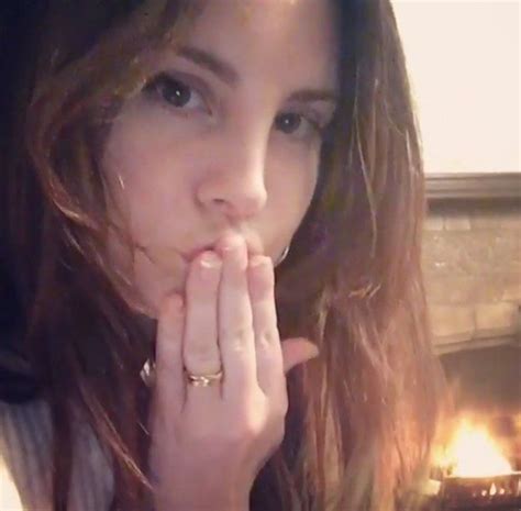 Watch Lana del Rey Whisper “Merry Christmas” & Blow Kiss To Fans + New ...