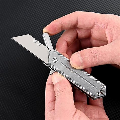 Utility Knife Stainless Heavy Duty Knife - Edcgearzone.com