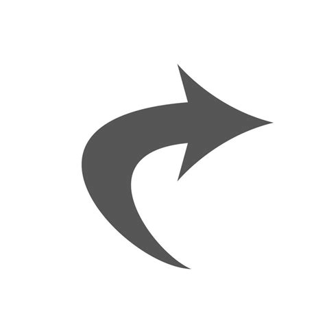 arrow pointer mark icon vector illustration  vector art  vecteezy