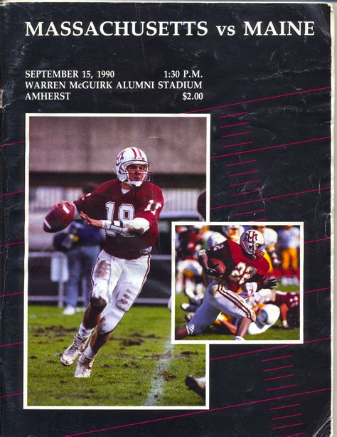 UMass Football Blog: UMass Historical Scans---1990