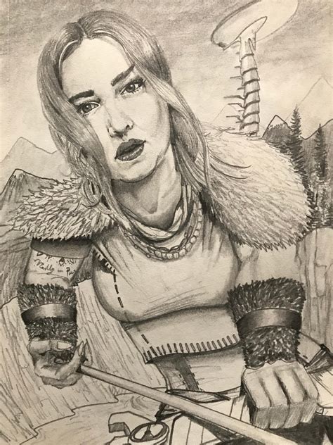 Tamara Chambers as Aloy by Dragonstormstudio on DeviantArt