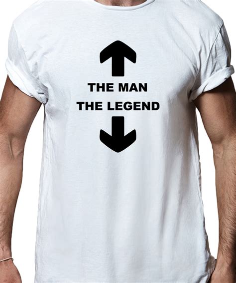 Μπλούζα με στάμπα The Man The Legend