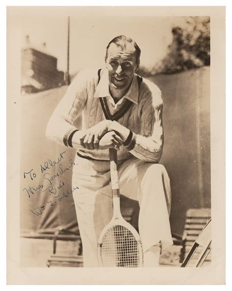 Bill Tilden Signed Photograph | RR Auction