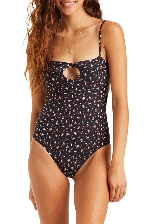 BILLABONG Tropic Moon One-piece Swimsuit - Black | Editorialist