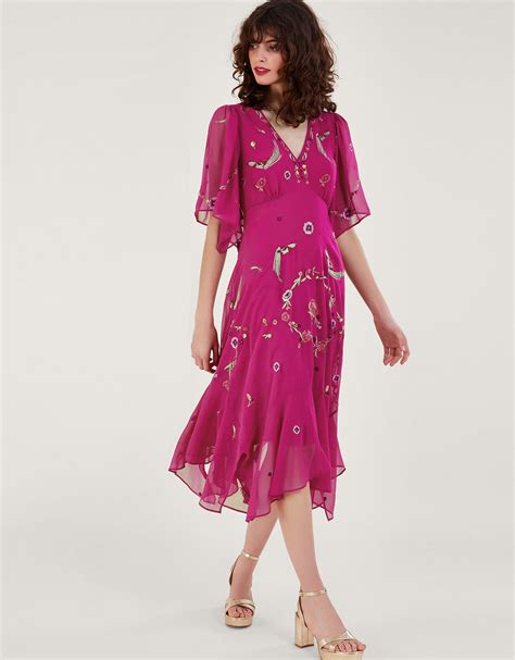 Jane hanky hem dress pink - Monsoon Accessorize Malta