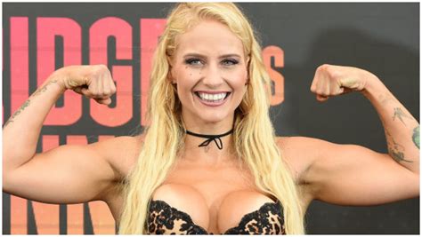 ebanie bridges rocks instagram  bikini video outkick outkick