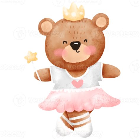 Dancing Bear watercolor 11907943 PNG