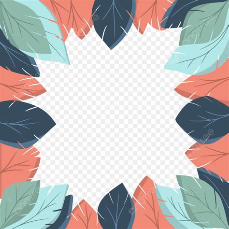 frame daun daun png bingkai bingkaidaun png transparent clipart