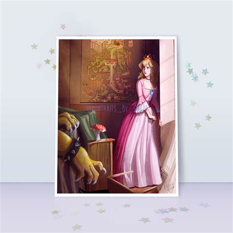 Princess Peach And Bowser In Bed