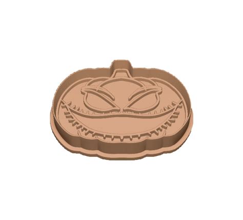 3D file Boogie Man Pumpkin Cookie Cutter and Stamp Set・3D print design ...