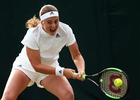 JELENA OSTAPENKO at Wimbledon Tennis Championships in London 07/05/2018 ...