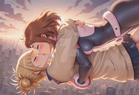 Toga x Uraraka by Bopitphy on DeviantArt