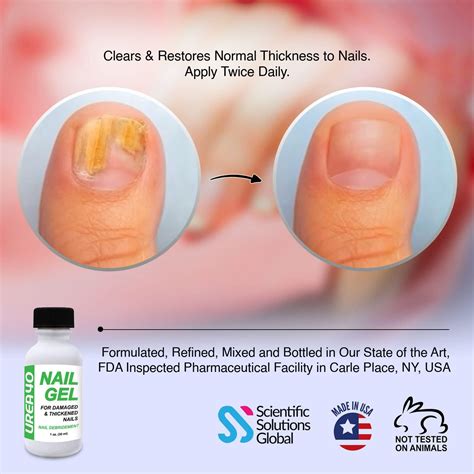 1 oz Urea Nail Gel: Quick-Drying Hard Nail Softener for Stronger