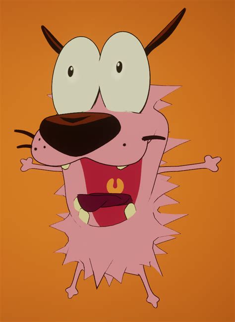 Courage The Cowardly Dog Scared