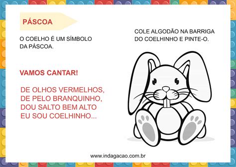 Atividade Coelho Da Pascoa Educação Infantil - 6