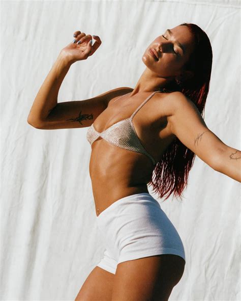 Dua Lipa Sexy Body Chainmail Bikini - Hot Celebs Home