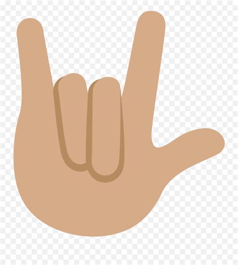twemoji ff gesture  love  emojisign language emoji