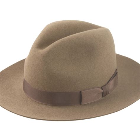 Classic Fedora Hat - The Brando | Agnoulita Custom Hats