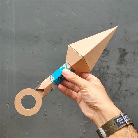 Ninja Kunai Cardboard Craft Pdf Template DIY Plan - Etsy