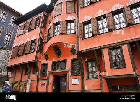 Exterior of the Renovated Nedkovich house, (History Museum) Plovdiv ...
