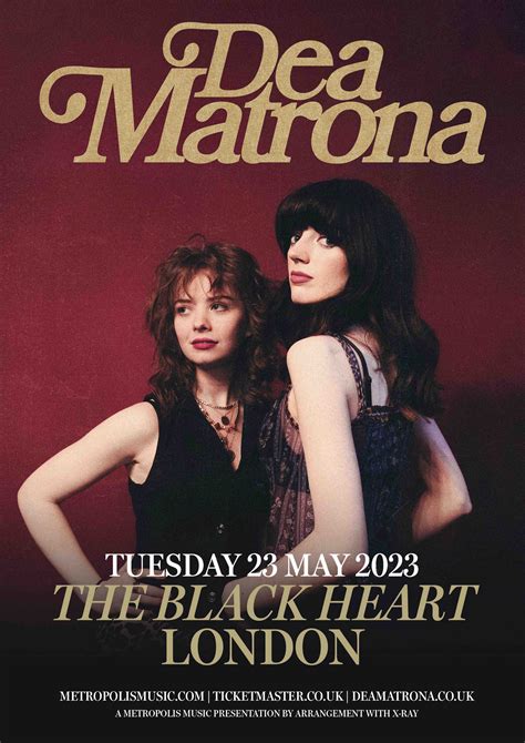 DEA MATRONA — Our Black Heart