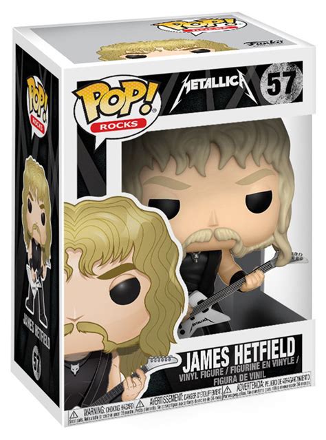 Funko POP! Rocks Metallica #57 James Hetfield - New, Mint Condition