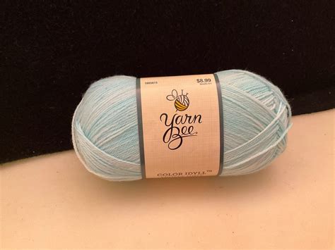 1 Yarn Yarn Bee Color Idyll Yarn Color : Frosty Mint - Etsy