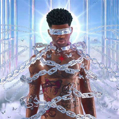 Lil Nas X dances naked in prison shower in Industry Baby video