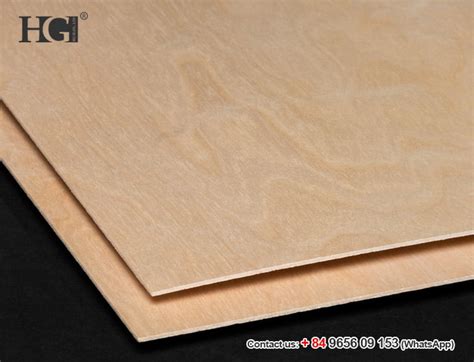 Thin plywood sheets 4x8 ft ⋆ H&G PLYWOOD VIETNAM