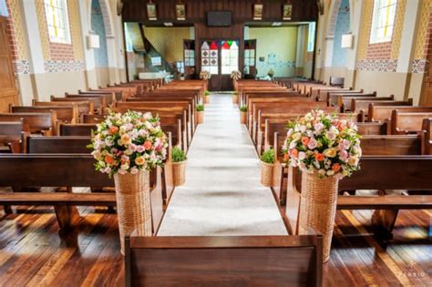Decoração Da Igreja Para Casamento Simples E Barata - Altar Decoracao Simples Casamento Igreja - ideias criativas decoração