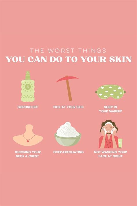 The Worst Thing You Can Do To Your Skin | Skin advice, Basic skin care ...