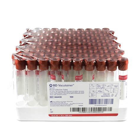 BD Vacutainer SST Blood Collection Tubes, 53% OFF