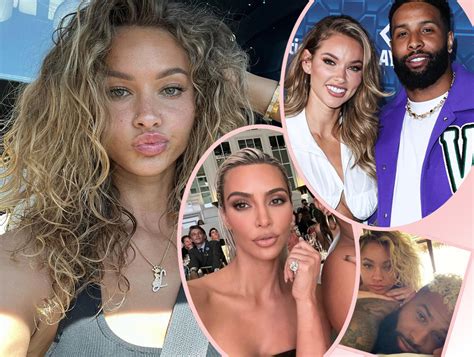 Odell Beckham Jrs Ex Lauren Wood Returns To Instagram Amid Kim 