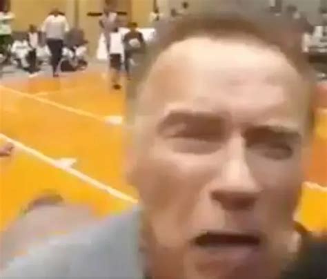 arnold schwarzeneggers horror injuries drop kicked   film