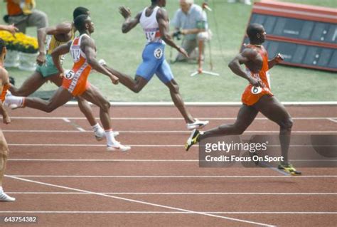 Ben Johnson The 1988 Summer Olympics Photos and Premium High Res ...