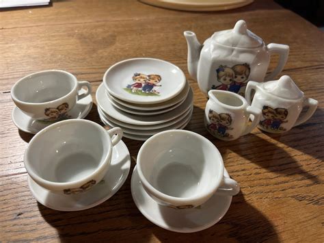 Vintage Child Tea Set From Japan - Etsy