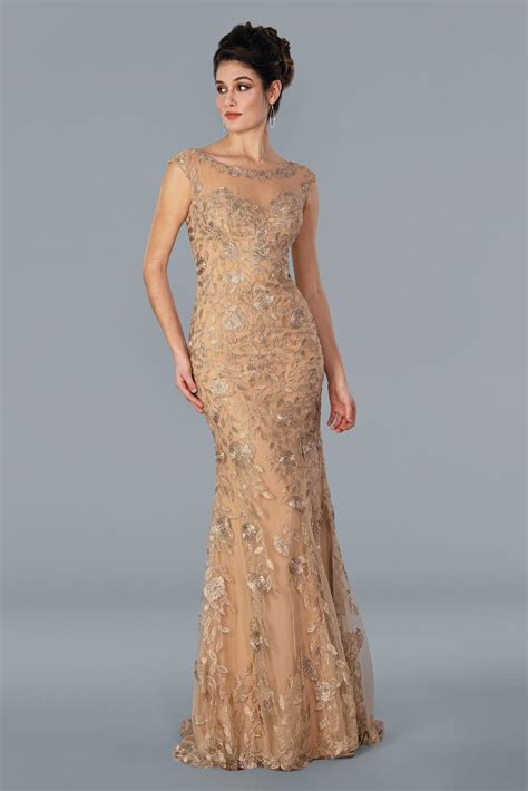 Gold Stella Couture 22359 Formal Long Evening Gown for $509.99 – The
