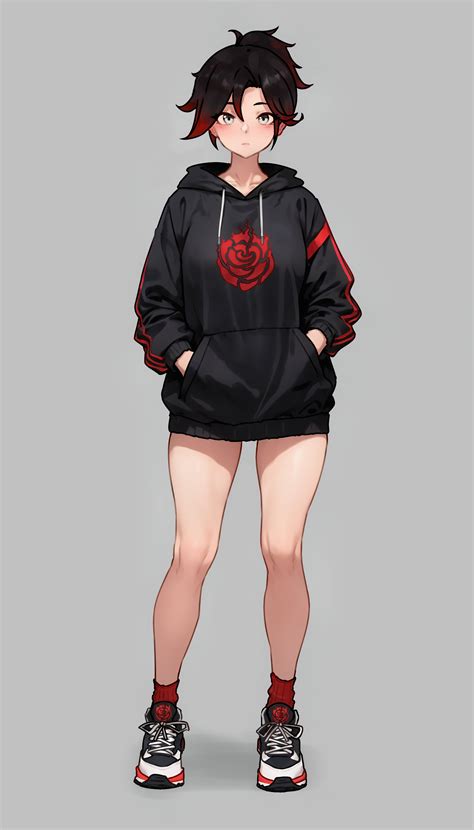 ruby rose (rwby) drawn by bluefield | Danbooru