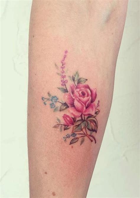 Vintage Rose Tattoos