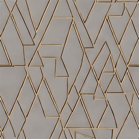 Download Gray and Gold Geometric Wallpaper for Decorative Purposes ...