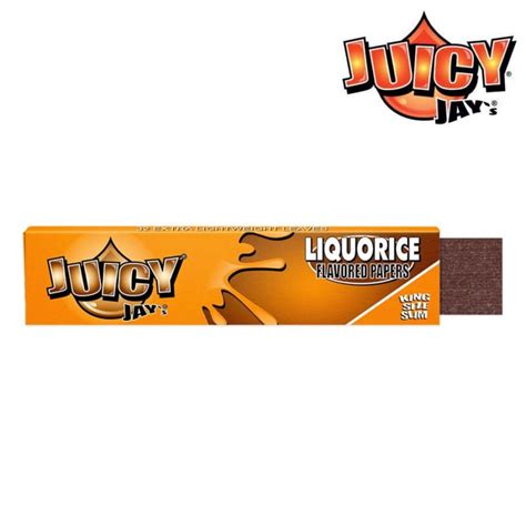 Juicy Jays Liquorice King Size 32/pack – SmokeTime
