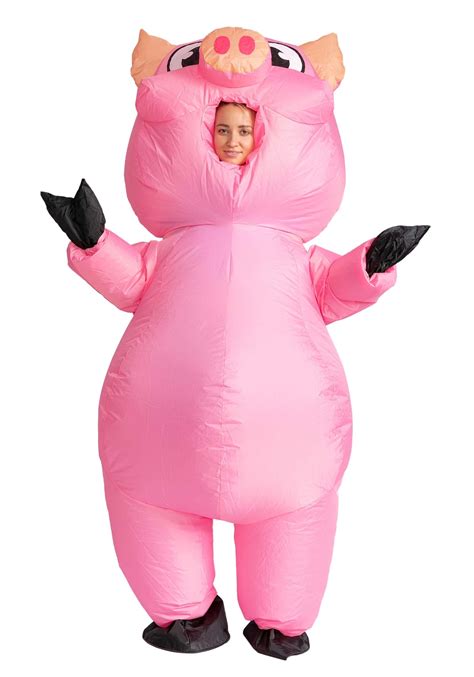 Inflatable Piggy Adult Costume | Animal Costumes