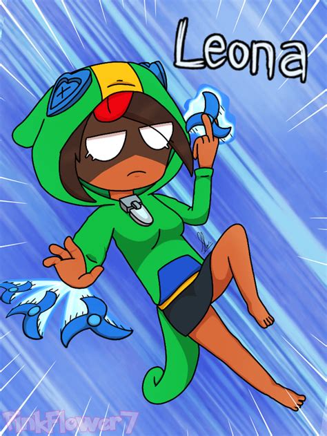 Female Leon : Brawlstars