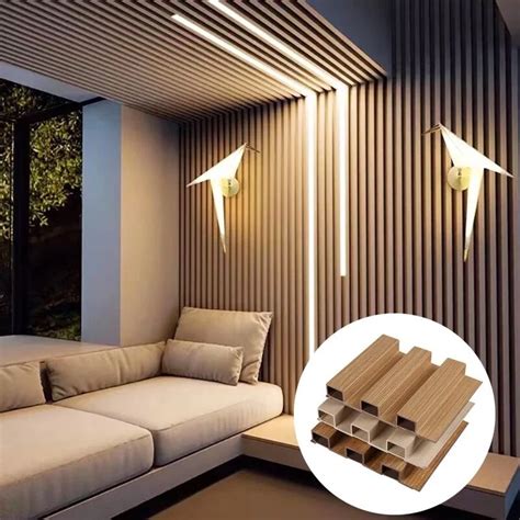 wood plastic pvc wall panel wpc pvc cladding boards interior exterior