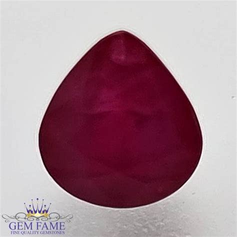 Ruby (Manik) Stone 1.54ct Burma