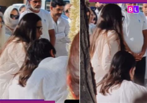 sunjay kapur funeral karisma kapoor attends  husbands  rites