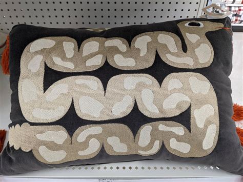 Rattlesnake throw pillow or blocked intestines? : r/CrappyDesign